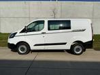 Ford Transit Custom dubbele cabine - 2018, Auto's, Bestelwagens en Lichte vracht, Gebruikt, Bedrijf, Ford, Te koop