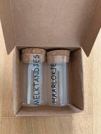 Herinnering ‘haarlokje’ en ‘melktandjes’, Kinderen en Baby's, Kraamcadeaus en Geboorteborden, Ophalen, Nieuw, Kraamcadeau