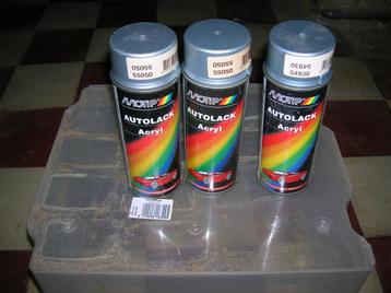 MOTIP acryl autolak in spuitbus: zilverkleur, Ophalen