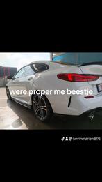 Bmw 218i grand coupe, Auto's, Zwart, USB, Wit, Leder