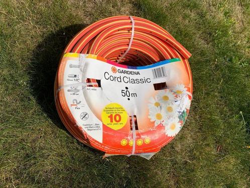 NIEUW! Gardena Cord Classic Tuinslang - 50 Meter (13mm/ 1/2), Tuin en Terras, Tuinslangen, Nieuw, Tuinslang, Ophalen
