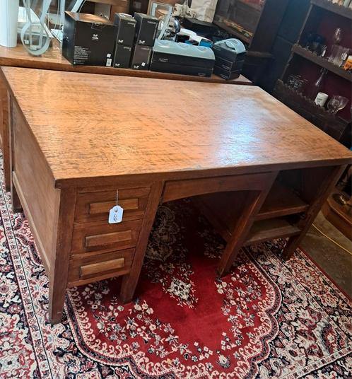 eikenhouten bureau, Antiek en Kunst, Antiek | Kantoor en Zakelijk, Ophalen