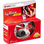 10x AgfaPhoto LeBox wegwerpcamera, Audio, Tv en Foto, Ophalen of Verzenden, Zo goed als nieuw