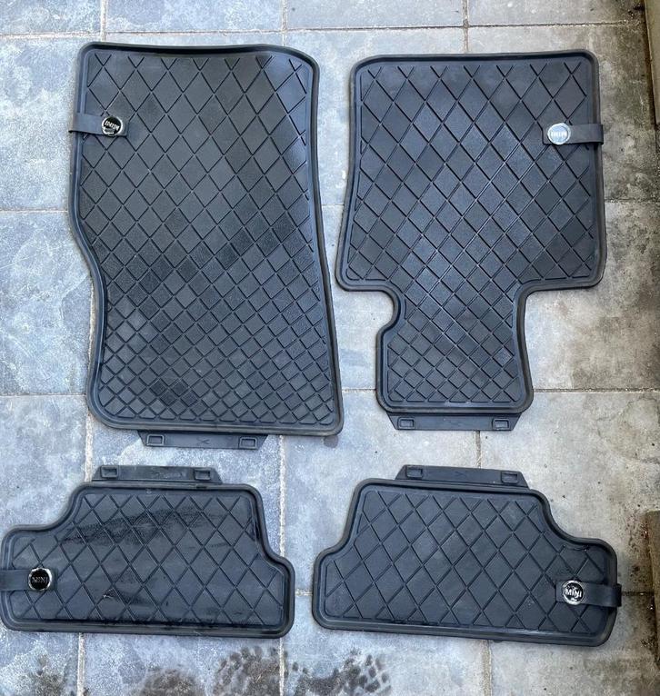 Originele rubberen matten mini cabrio, Auto diversen, Automatten, Zo goed als nieuw, Ophalen