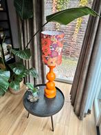 Retro staande lamp XL - zgan, Huis en Inrichting, Ophalen, Hout, Zo goed als nieuw, 75 cm of meer