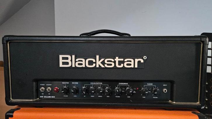 Blackstar HT club 50 met footswitch, Muziek en Instrumenten, Versterkers | Bas en Gitaar, Zo goed als nieuw, Ophalen