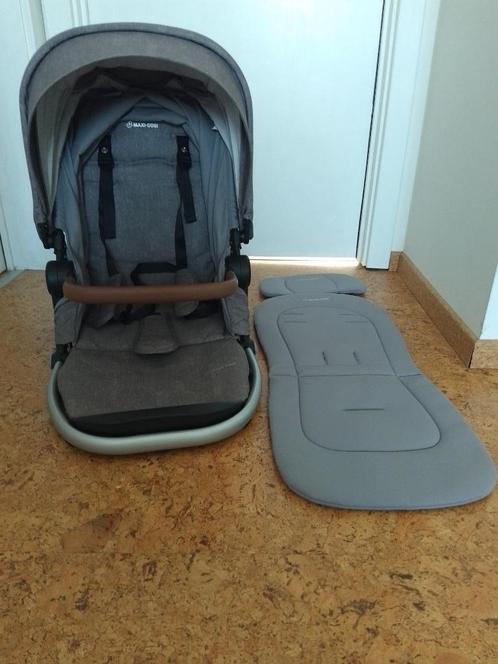 Maxi Cosi buggy + autostoel + isofix en toebehoren, Kinderen en Baby's, Buggy's, Gebruikt, Maxi-Cosi, Regenhoes, Verstelbare rugleuning