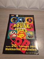 Flyer Mega house beurs 2000 Nekkerhal Mechelen (hardcore, tr, Ophalen of Verzenden, Zo goed als nieuw