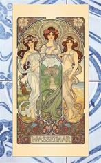 stad WASSENAAR Wereld Art Nouveau dag litho Poster, Verzenden, Nieuw