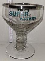 Bierglas, vorm Orval Trappist. Super Bavery, Extra Stout., Verzamelen, Ophalen of Verzenden, Gebruikt, Glas of Glazen, Overige merken