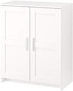 Kast met deuren, wit, 78x41x95  2 stuks, Ophalen, Gebruikt