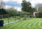 22m draad afsluiting met betonplaat en alle toebehoren, Tuin en Terras, Ophalen, Zo goed als nieuw, 20 meter of meer, Draad