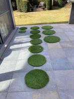 BLOEMPOT ONDERLEGGERS KUNSTGRAS, Overige materialen, Rond, Zo goed als nieuw, Tuin