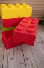 Lego opbergbox/opbergdoos brick 8 rood nr. 2, Briques en vrac, Lego, Utilisé, Enlèvement ou Envoi