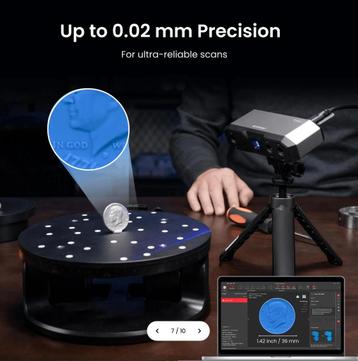 Revopoint MINI 2 3D Scanner Advanced Edition - 0.02mm beschikbaar voor biedingen