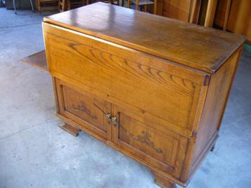 Massief Eiken dressoir bureau kast beschikbaar voor biedingen