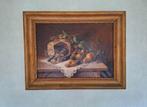 Olieverf schilderij fruitmand, Ophalen of Verzenden