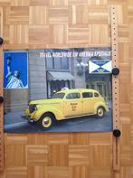 Affiche vieux taxi jaune USA en parfait état, Enlèvement ou Envoi, Neuf