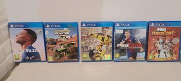 5x PS4 games beschikbaar voor biedingen