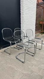 Set/4 Gastone Rinaldi stoelen, Enlèvement, Utilisé