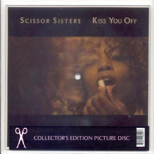 Scissor Sisters - Kiss you off - 20 x 20 cm square vinyl, Cd's en Dvd's, Vinyl Singles, Nieuw in verpakking, Single, Pop, Overige formaten