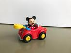 Fisher price Mickey Mouse auto, Kinderen en Baby's, Ophalen, Zo goed als nieuw, Auto of Voertuig