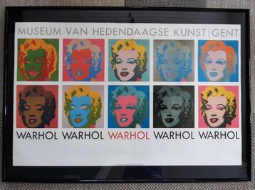 Andy Warhol, tentoonstellingsaffiche 10 Marilyns