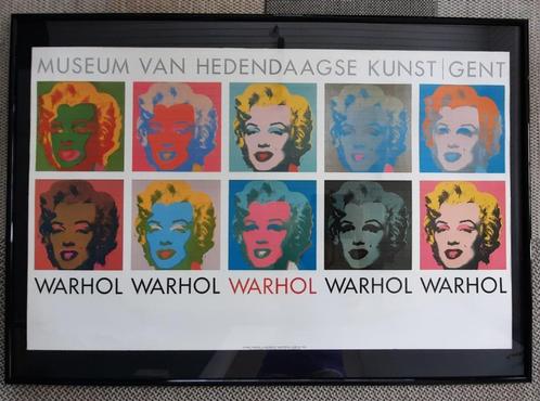 Andy Warhol, tentoonstellingsaffiche 10 Marilyns, Antiek en Kunst, Kunst | Litho's en Zeefdrukken, Ophalen