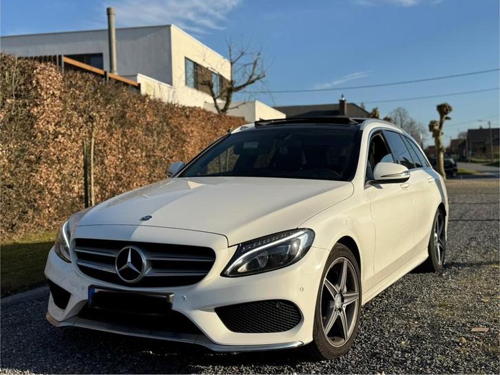 Mercedes c klasse amg line 2016 / Pano, Auto's, Mercedes-Benz, Bedrijf, C-Klasse, Diesel, Euro 6, Break, 5 deurs, Handgeschakeld