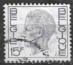 Belgie 1971-1972 - Yvert/OBP 1585 - Boudewijn - 15 F. (ST), Postzegels en Munten, Verzenden, Gestempeld, Koninklijk huis
