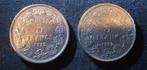 Lot: 1 belga, 5 frank 1932 FR pos. A & VL p. B - Albert I, Postzegels en Munten, Verzenden, Setje