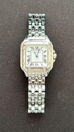 Cartier Panthere horloge, mini, Staal, Gebruikt, Staal, Verzenden