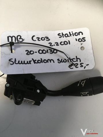 mercedes c203 station '05 stuurkolom verstellingsschakelaar beschikbaar voor biedingen
