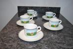 VILLEROY & BOCH. DESIGN NAIF LAPAU. 5 LUNCHES, Antiek en Kunst, Antiek | Servies los, Ophalen of Verzenden