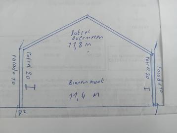 Cabanon en treillis en métal et en bois, Enlèvement, Utilisé