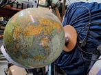 Antieke glazen wereldbol, Ophalen of Verzenden, Verlicht, Zo goed als nieuw
