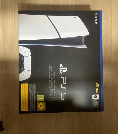 PlayStation 5 Slim digitaal, Games en Spelcomputers, Spelcomputers | Sony PlayStation 5, Zo goed als nieuw, Playstation 5 Digital