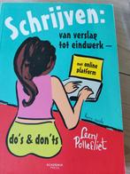 Leen Pollefliet - Schrijven: van verslag tot eindwerk, Ophalen of Verzenden, Zo goed als nieuw, Leen Pollefliet
