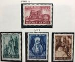 1948. Reeks Abdij Chèvremont. MLH., Postzegels en Munten, Postzegels | Europa | België, Ophalen of Verzenden
