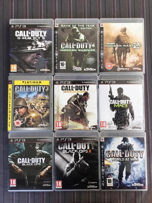 PS3 games Call of Duty, Games en Spelcomputers, Games | Sony PlayStation 3, Zo goed als nieuw, Vanaf 18 jaar, Ophalen of Verzenden