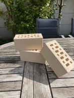 Witte facadesteen 19 x 8,5 x8,5, Ophalen, Nieuw, Bakstenen