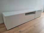 Ikea Tv-meubel Besta 3 modules, Huis en Inrichting, Kasten |Televisiemeubels, Ophalen, Gebruikt, 150 tot 200 cm, Minder dan 100 cm