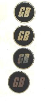 GB sticker set Classic MINI., Nieuw, Mini, Ophalen