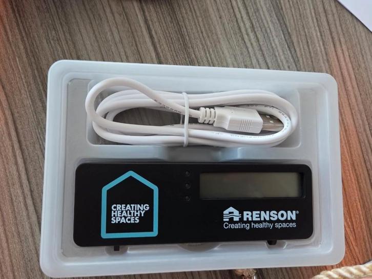 Co2 meter monitor (renson) nieuw, Bricolage & Construction, Instruments de mesure, Neuf, Autres appareils de mesure ou compteurs