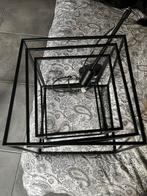 Zwarte kubus lamp, Ophalen, Zo goed als nieuw