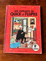 Les exploits de Quick et Flupke 8e série EO, Gelezen, Eén stripboek, Ophalen of Verzenden, HERGE
