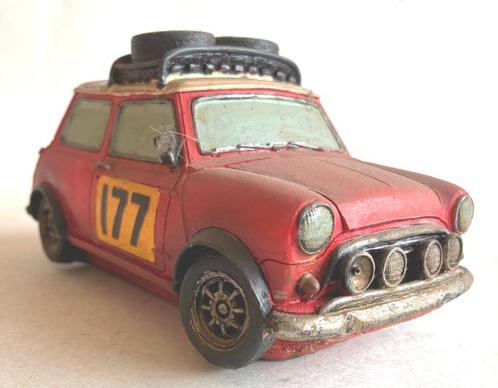 Mini Cooper Monte Carlo # 177 rood stone art., Hobby en Vrije tijd, Modelauto's | 1:24, Zo goed als nieuw, Auto, Overige merken