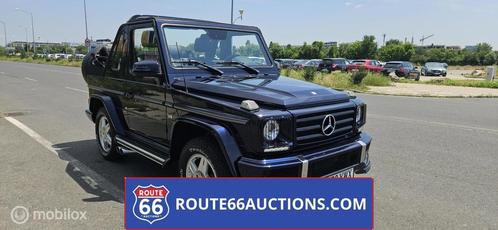 Mercedes G 500 Cabriolet 2013 | Route 66 Auctions, Auto's, Mercedes-Benz, Bedrijf, Te koop, G-Klasse, Benzine, SUV of Terreinwagen
