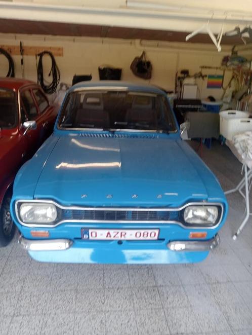 Ford Escort MK1 (set van 5 voertuigen), Auto's, Ford, Particulier, Escort, Benzine, Euro 1, Coupé, 2 deurs, Handgeschakeld, Blauw