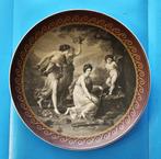 Schitterend Antiek bord  ~~ Diana,de Godin van de Jacht ~~, Ophalen of Verzenden